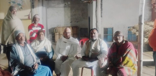 पत्रकार रमाकांत चंदन के भाई के निधन पर जेडीयू जिलाध्यक्ष रामानंद मंडल ने जताई शोक संवेदना